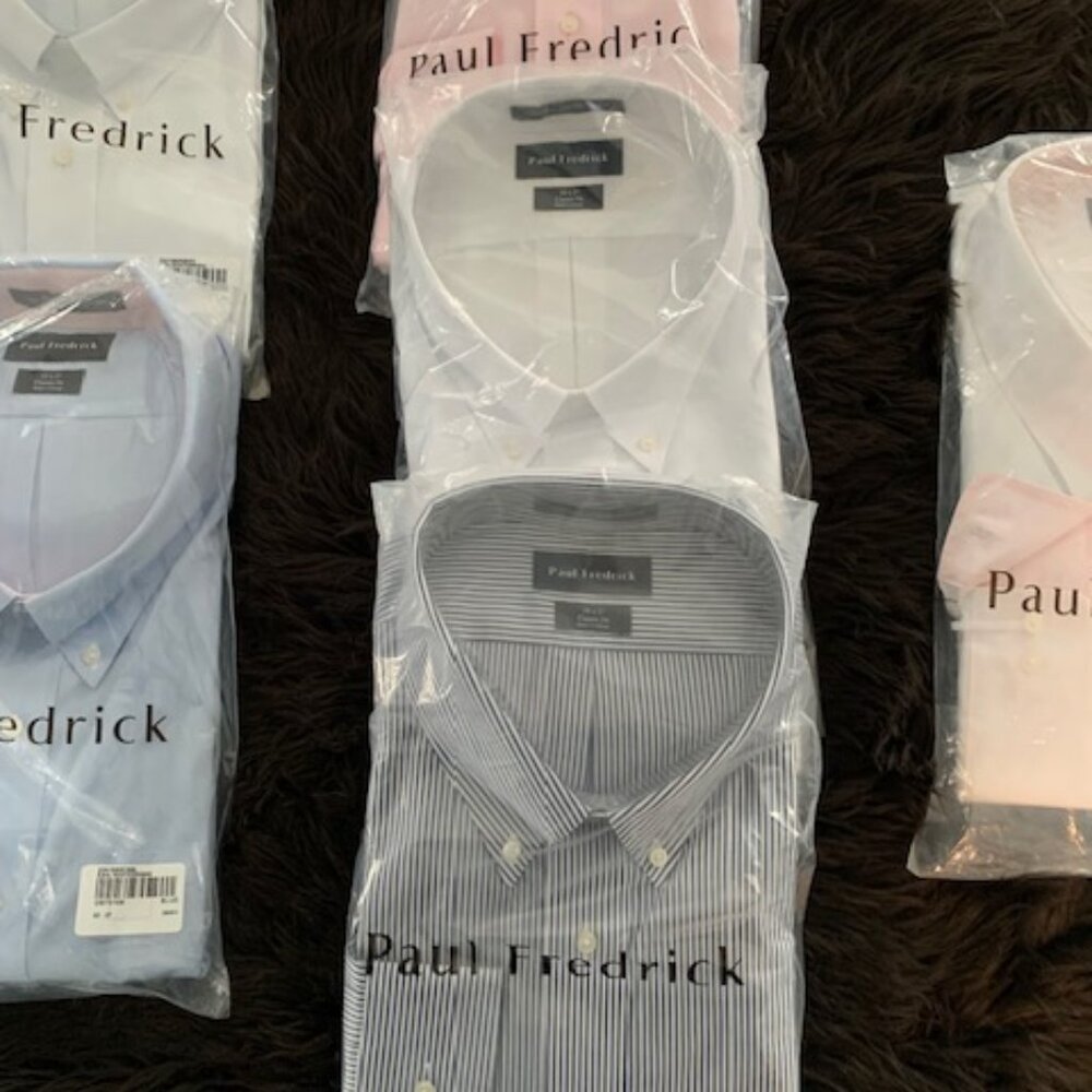 Men's Paul Fredrick Shirts NWT